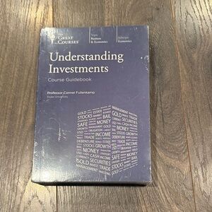 NWT Understanding Investments Course Guidebook lot of 2 & dvd 2:12